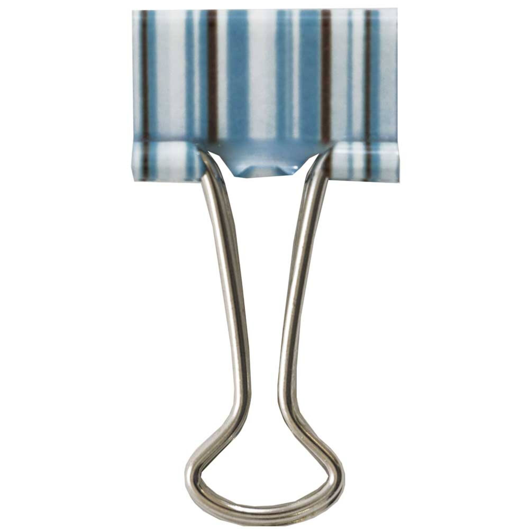 JAM Paper Striped Fashion Binder Clips